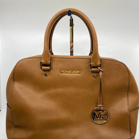 Michael Kors Medium Brown Leather Handbag - Picture 2 of 12